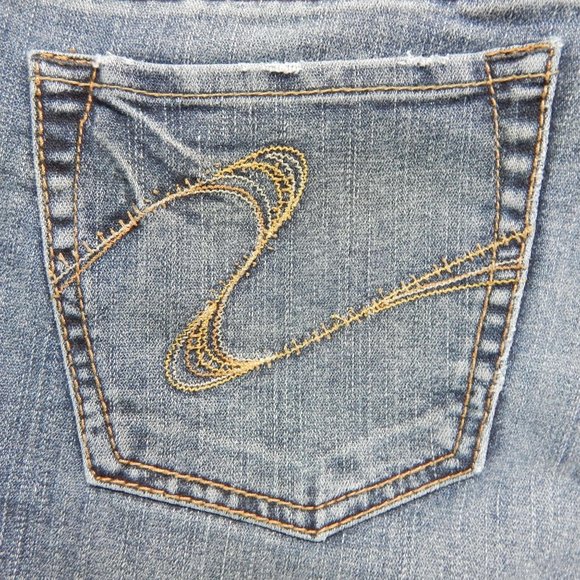 Silver Womens Cropped Straight Denim Jeans Size 31 - Picture 8 of 15